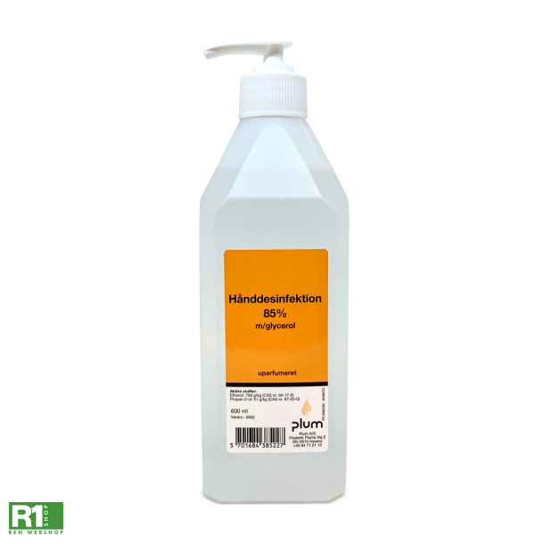 Plum hnddesinfektion flydende 85% 600ml