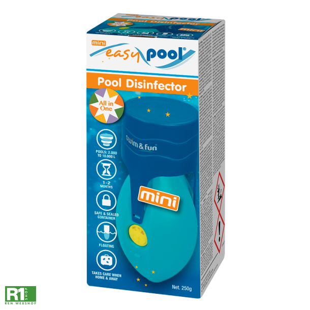 Swim &amp; Fun EasyPool mini alt-i-en pool desinfektion