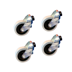 Tender ekstra hjul til drypspand 4stk