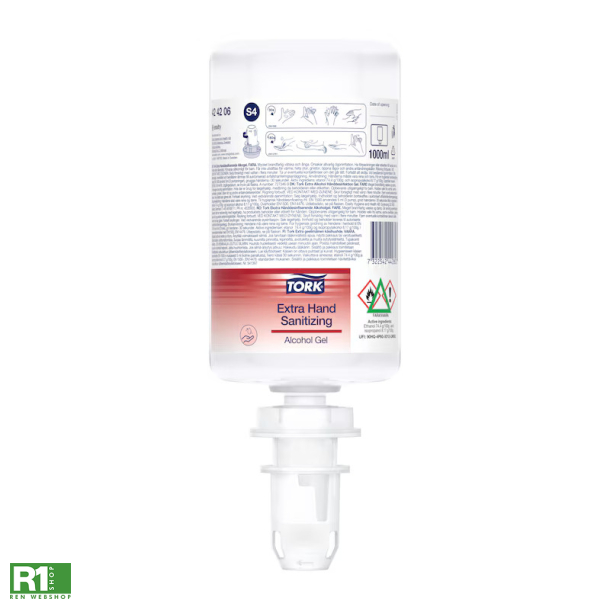 Tork S4 H�nddesinfektionsgel 80%