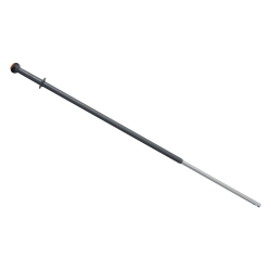 Vikan topreguleret teleskopskaft 123-177cm