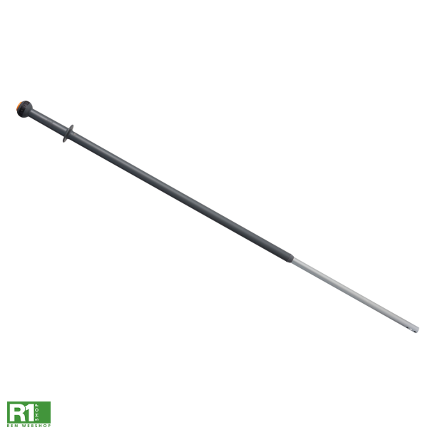 Vikan topreguleret teleskopskaft 123-177cm