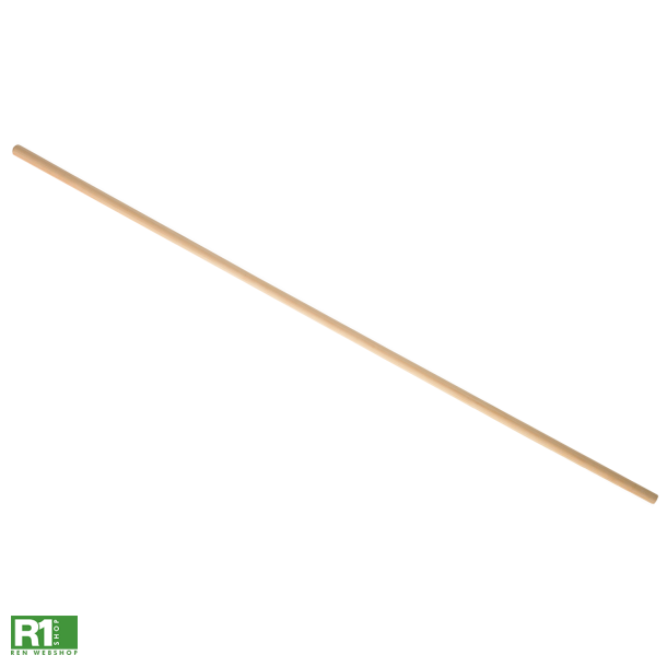 Vikan skaft i tr uden gevind 150cm