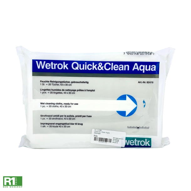 Wetrok Quick&Clean Aqua engangsklude